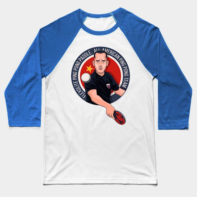 Forrest ping pong champion Baseball T-Shirt by redwane